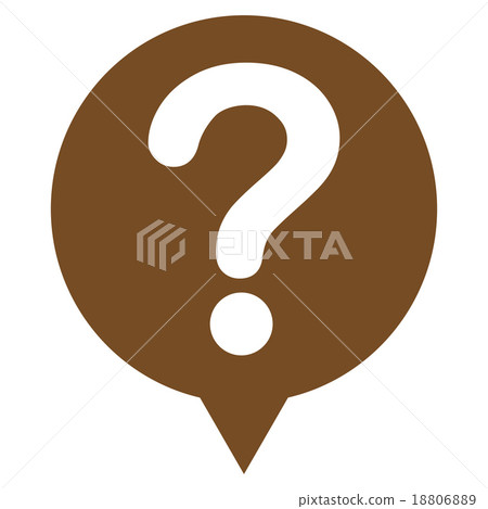 Status flat brown color icon 18806889