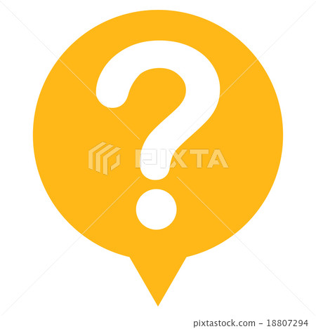 Status flat yellow color icon 18807294