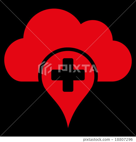 Medical Cloud Icon 18807296