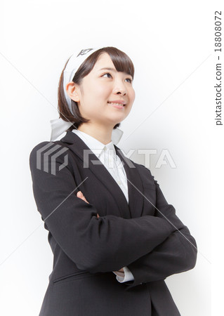Female line-of-sight of suits to win wrapping Female line-of-sight of suits to win wrapping 18808072