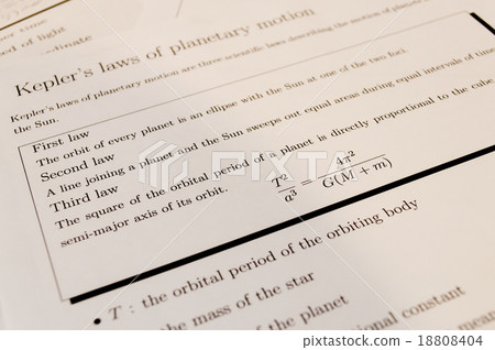 Physics · astronomy formula Kepler's law Physics · astronomy formula Kepler's law 18808404
