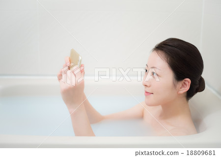沐浴女士智能手機 18809681