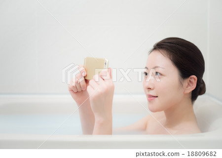 沐浴女士智能手機 18809682