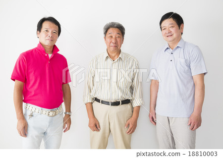 Portrait Senior Male and Middle Male 18810003