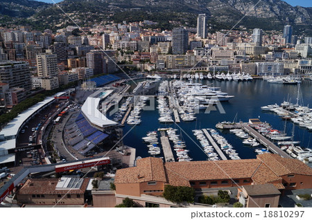 摩納哥公國的港口 18810297