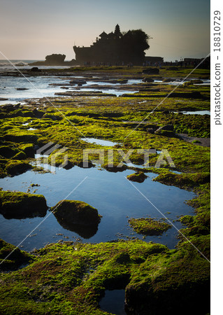 Tanah Lot Temple on Sea in Bali Island Indonesia. 18810729
