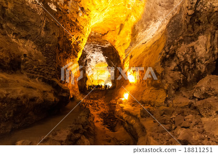 Cueva de los Verdes in Lanzarote Cueva de los Verdes in Lanzarote 18811251
