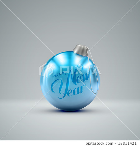Christmas ball. Holiday vector illustration 18811421