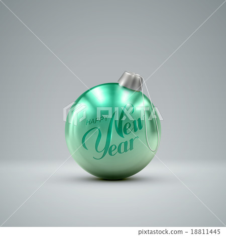 Christmas ball. Holiday vector illustration 18811445