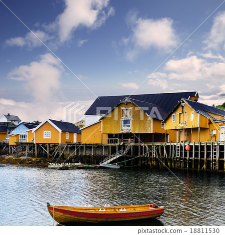 Daytime in A village, Lofoten Islands, Norway Daytime in A village, Lofoten Islands, Norway 18811530