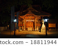 Shrine at night 18811944