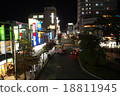 Night town / station front 18811945