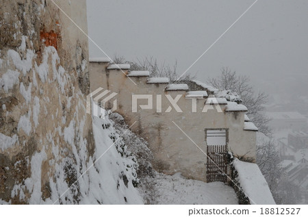 Snow of Hohensalzburg Fortress Snow of Hohensalzburg Fortress 18812527
