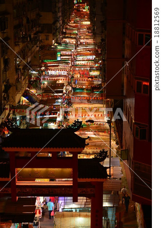 香港夜市 香港夜市 18812569