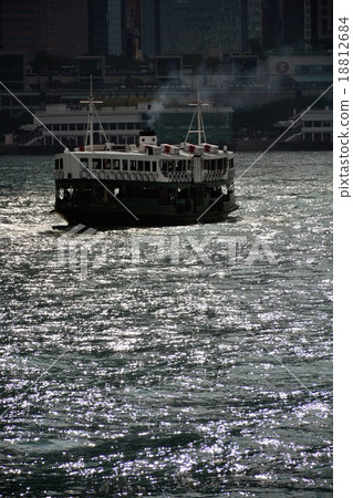 High-rise building in Hong Kong and Star Ferry High-rise building in Hong Kong and Star Ferry 18812684
