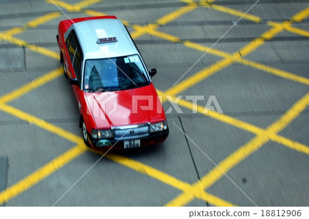 Taxi in Hong Kong 18812906