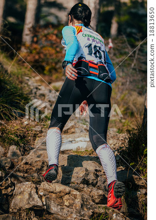 young woman runner young woman runner 18813650