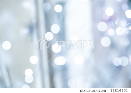 Christmas Silver Lights. Defocused background Christmas Silver Lights. Defocused background 18814591