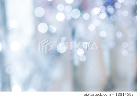 Christmas Silver Lights. Defocused background Christmas Silver Lights. Defocused background 18814592