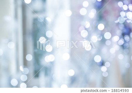Christmas Silver Lights. Defocused background Christmas Silver Lights. Defocused background 18814593