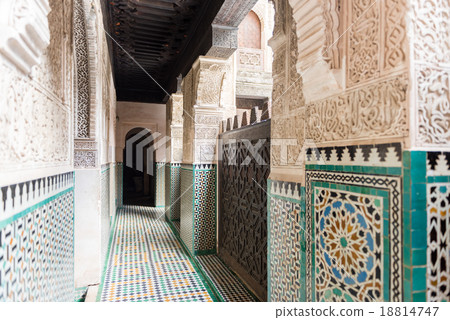 Interior of a Madrassa in Fez 18814747
