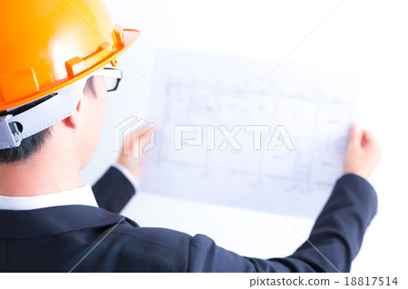 Happy young asian engineer Happy young asian engineer 18817514