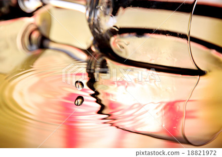 Colorful Background of Water drops a beautiful shape in Basin. Colorful Background of Water drops a beautiful shape in Basin. 18821972