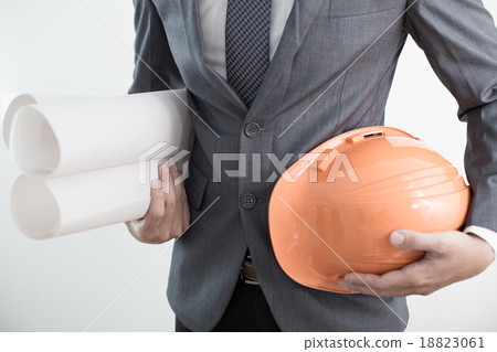 Happy young asian engineer 18823061