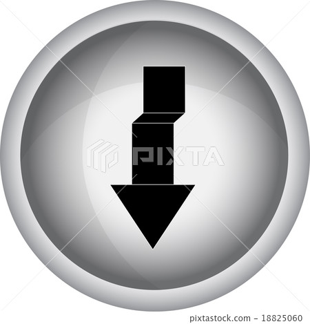 Arrow sign. Vector icon 18825060