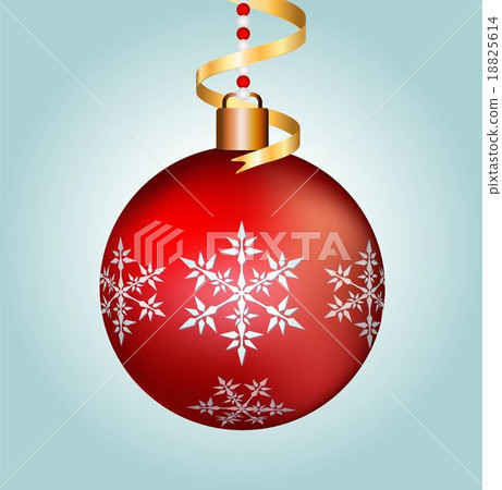 Vintage vector Christmas 3d decoration toys 18825614