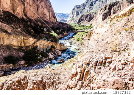 Peru, Cotahuasi canyon. The wolds deepest canyon. Peru, Cotahuasi canyon. The wolds deepest canyon. 18827352