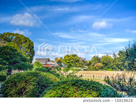 後樂園在藍天（岡山） 18828628