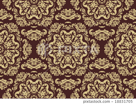 Damask Seamless Vector Pattern Damask Seamless Vector Pattern 18831705