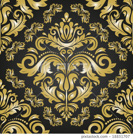Seamless Oriental Vector Background 18831707