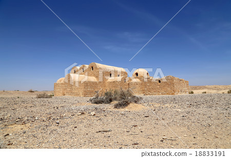 Quseir (Qasr) Amra desert castle near Amman,Jordan Quseir (Qasr) Amra desert castle near Amman,Jordan 18833191