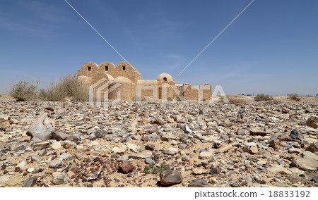 Quseir (Qasr) Amra desert castle near Amman,Jordan Quseir (Qasr) Amra desert castle near Amman,Jordan 18833192