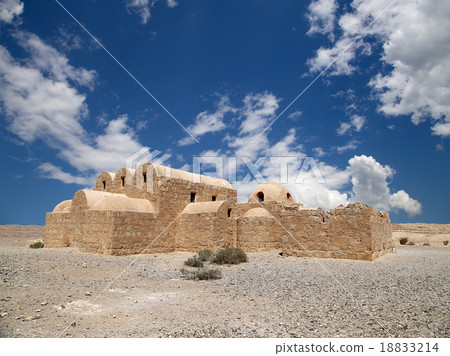Quseir (Qasr) Amra desert castle near Amman,Jordan Quseir (Qasr) Amra desert castle near Amman,Jordan 18833214