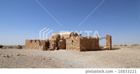 Quseir (Qasr) Amra desert castle near Amman,Jordan Quseir (Qasr) Amra desert castle near Amman,Jordan 18833221