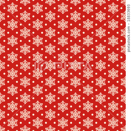 Seamless Christmas Winter Pattern with Snowflakes Seamless Christmas Winter Pattern with Snowflakes 18833693