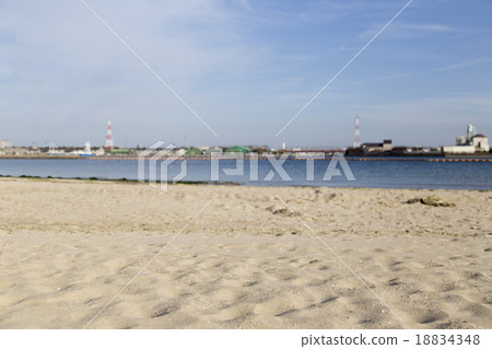 Kamezaki beach green area 18834348