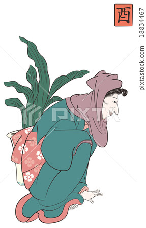 Utagawa Kunihiro圖像由Michiji Mitsuhiro在外面 18834467