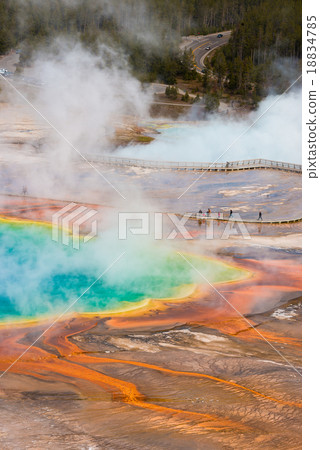 Grand Prismatic Spring, Midway Geyser Basin 18834785