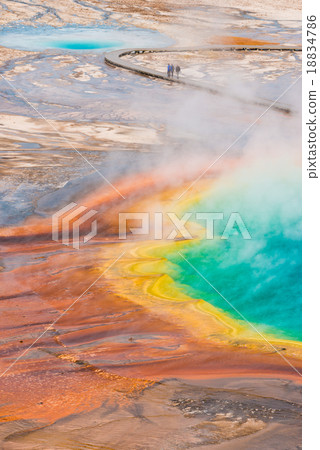 Grand Prismatic Spring, Midway Geyser Basin 18834786