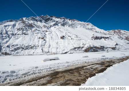 Road to Spiti Valley, Himachal Pradesh, India 18834805