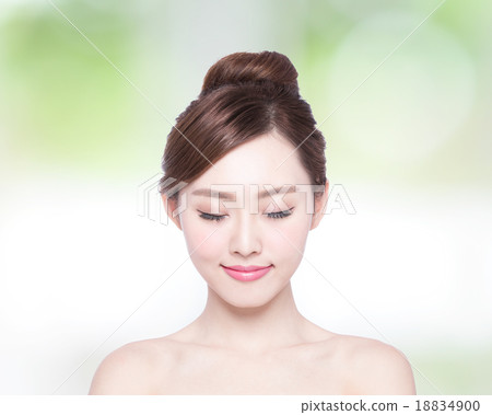 beautiful Skin care woman Face beautiful Skin care woman Face 18834900