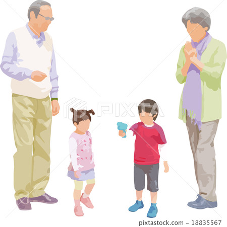 Three generation family 18835567