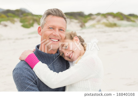 Father and daughter hugging each other 18840108