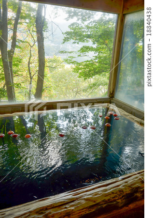 Hot spring bath, bath inside the bathtub 18840438