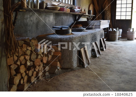 Kamado (old-fashioned cooking equipment) Retro image 18840625