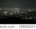 Night view of Kyoto Shogun's mound 18840824